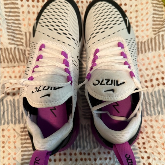 Nike Shoes - Nike White and Purple Women's Sneakers